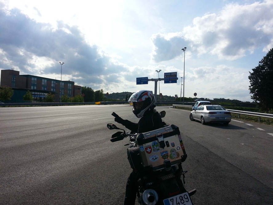 Los Apeninos en moto