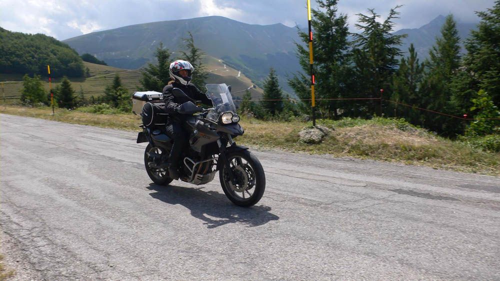 Los Apeninos en moto