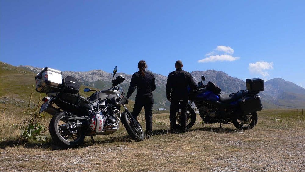 Los Apeninos en moto