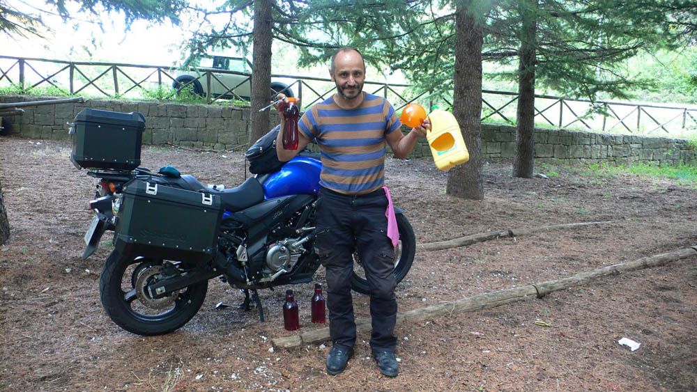 Los Apeninos en moto