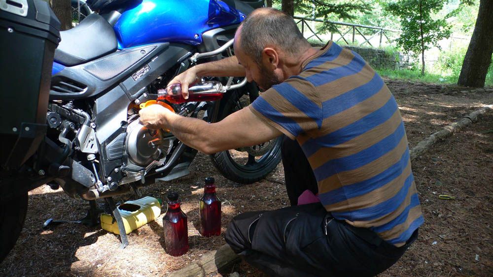 Los Apeninos en moto