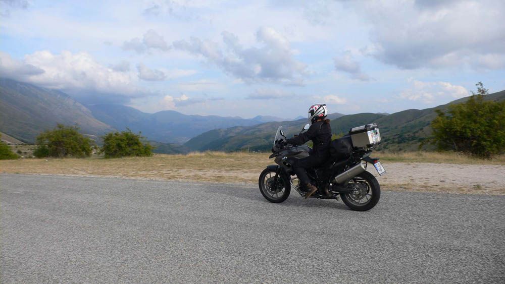 Los Apeninos en moto