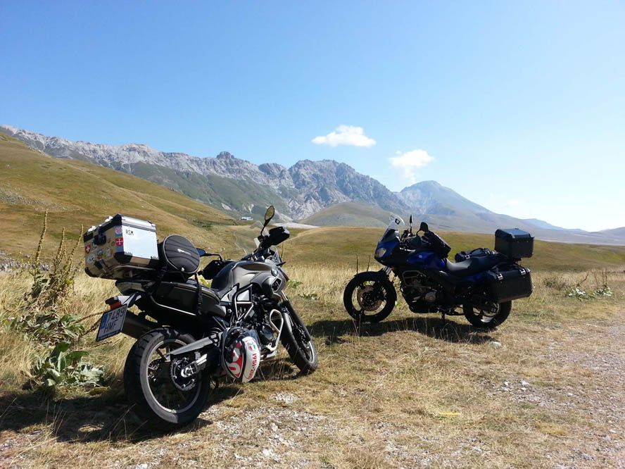 Los Apeninos en moto