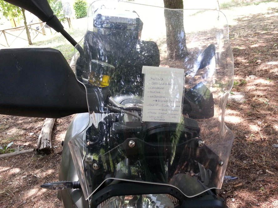Los Apeninos en moto