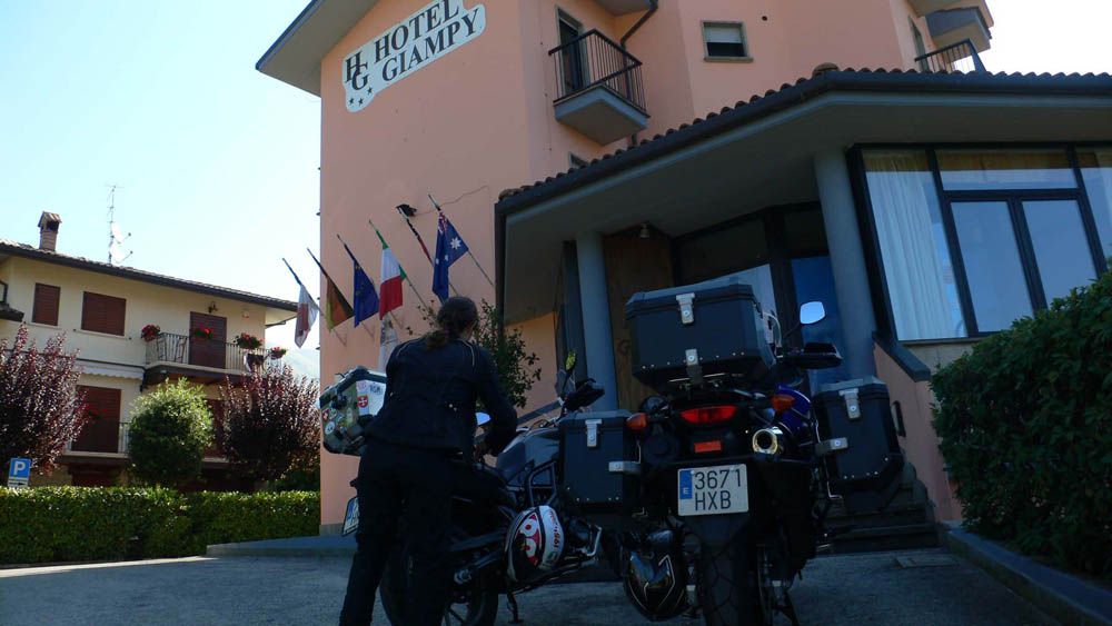 Los Apeninos en moto