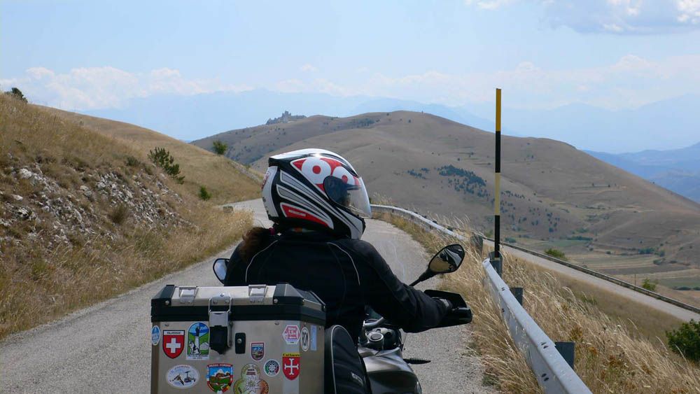 Los Apeninos en moto