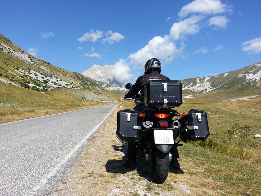 Los Apeninos en moto