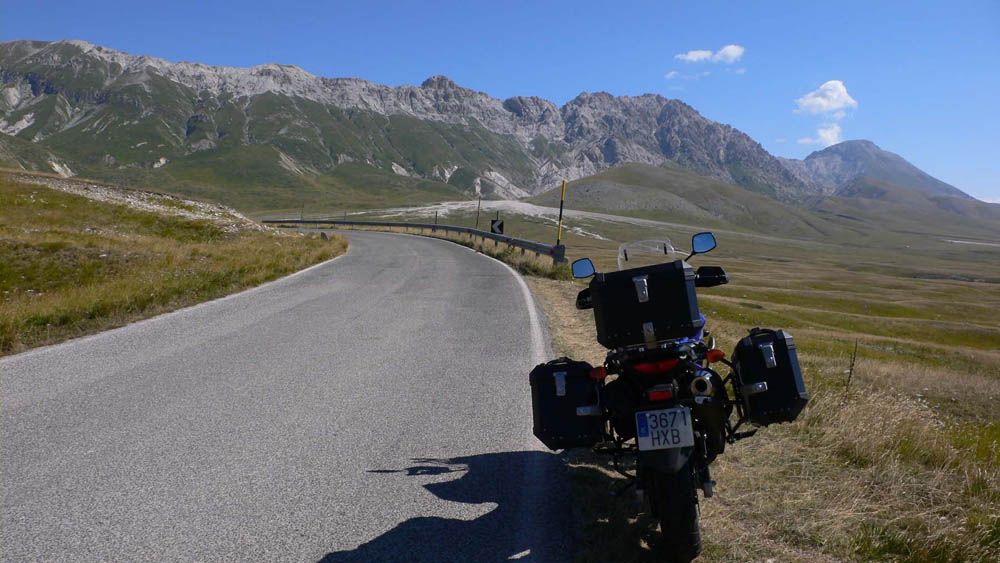 Los Apeninos en moto