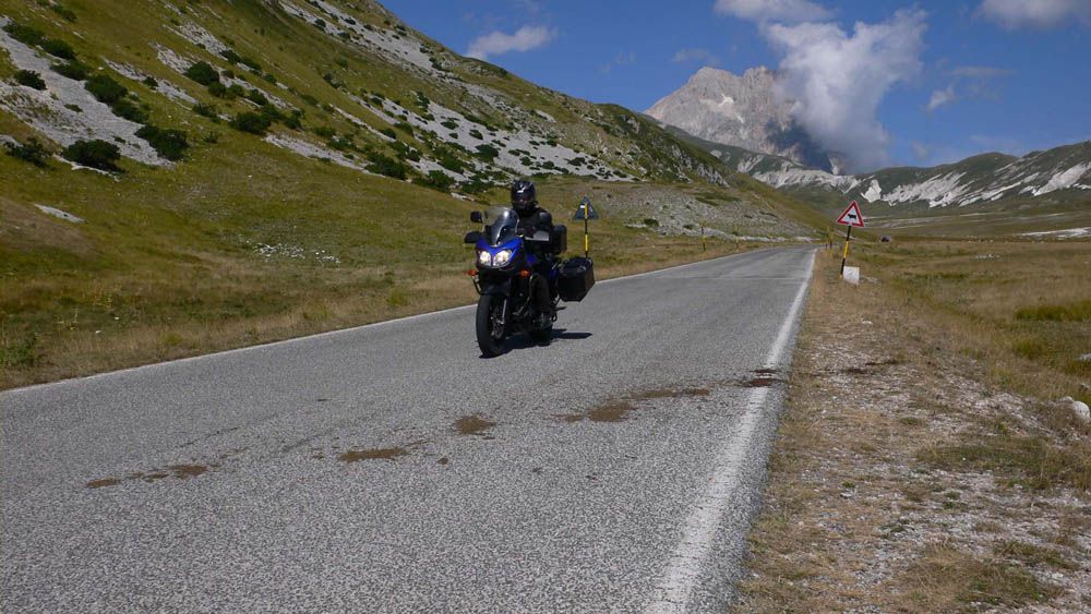 Los Apeninos en moto