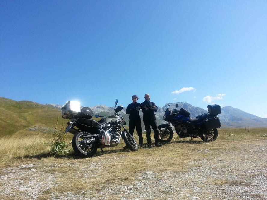 Los Apeninos en moto