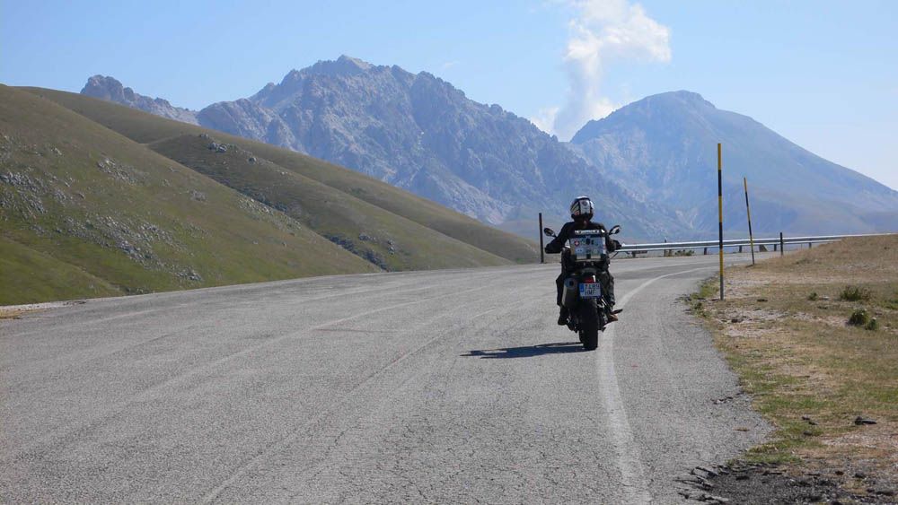 Los Apeninos en moto