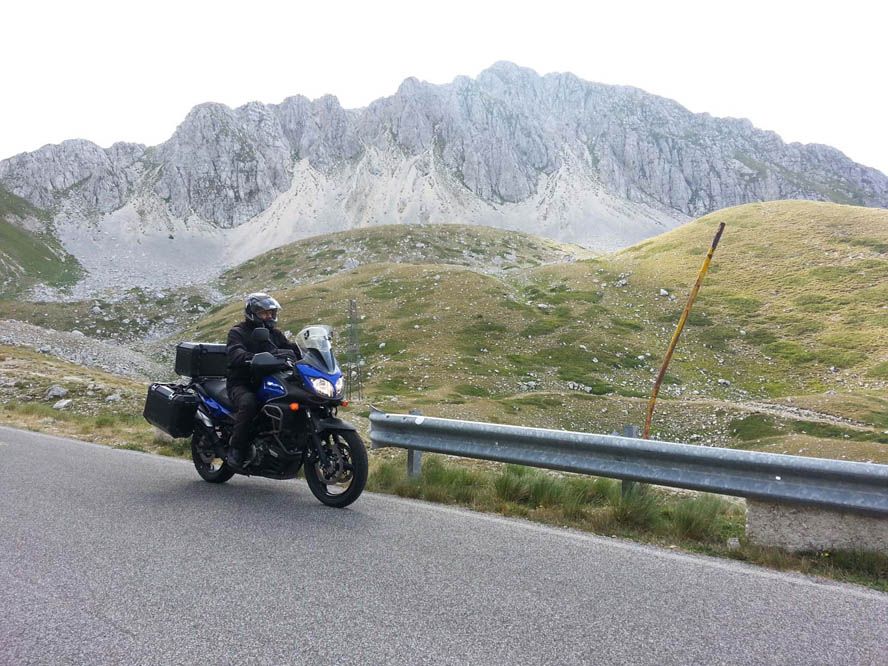 Los Apeninos en moto