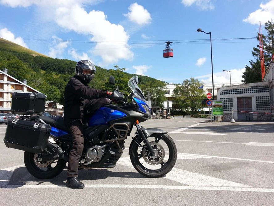 Los Apeninos en moto