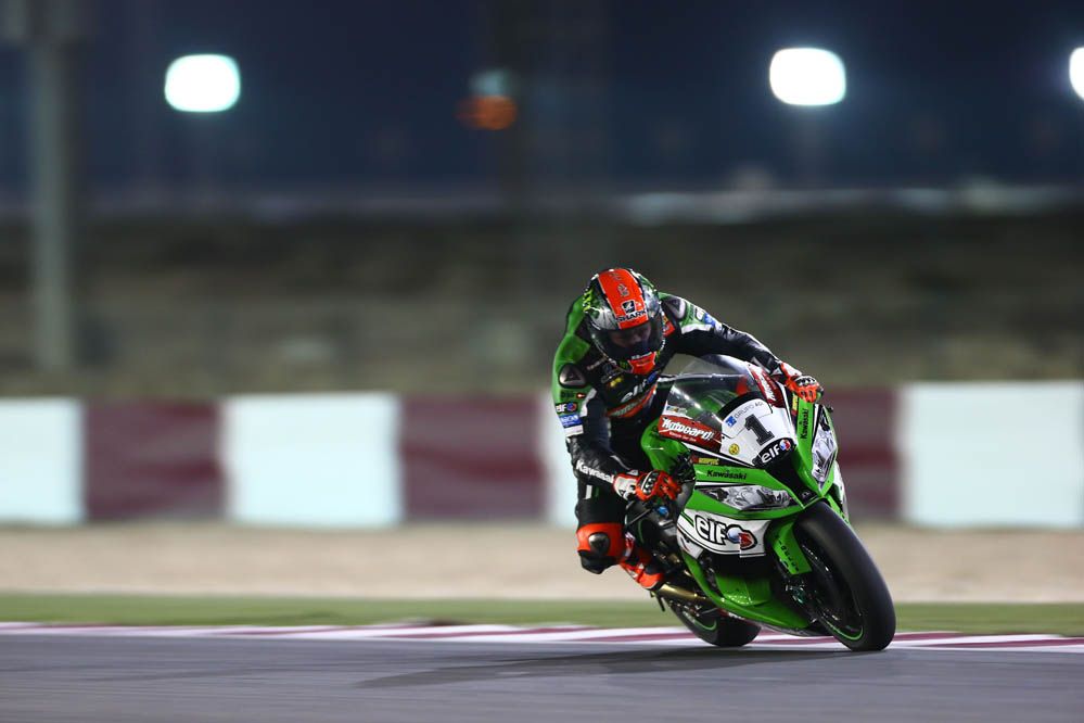 Carrera de SBK en Qatar en imágenes