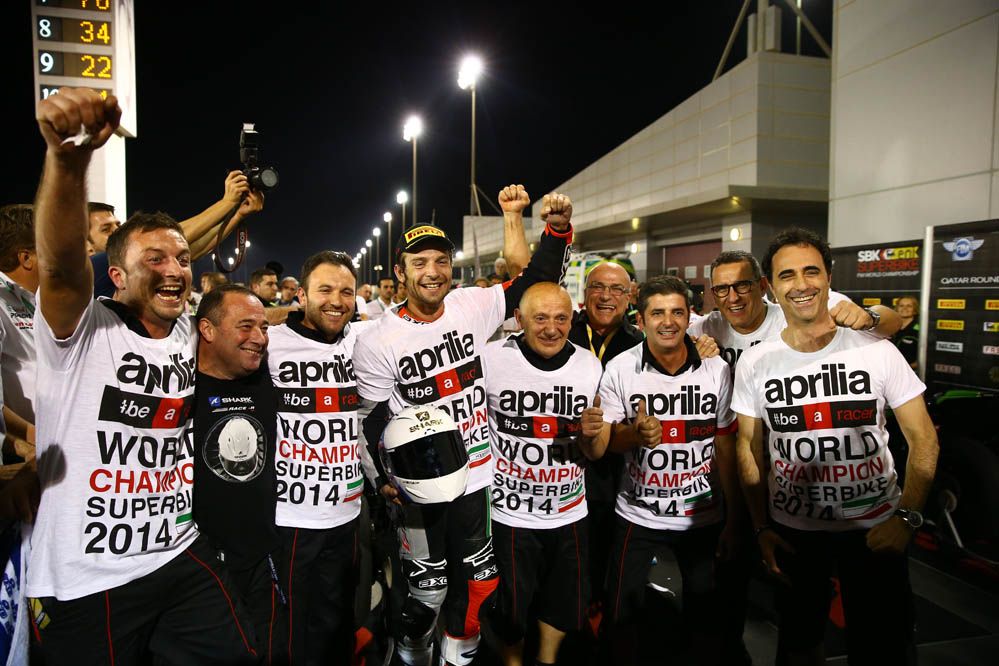 Carrera de SBK en Qatar en imágenes