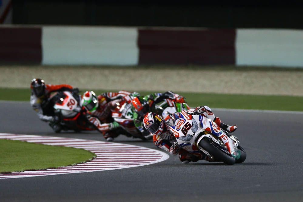 Carrera de SBK en Qatar en imágenes