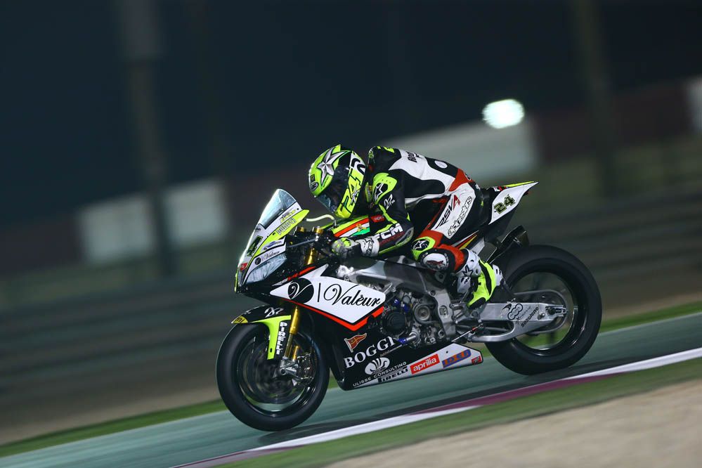 Carrera de SBK en Qatar en imágenes