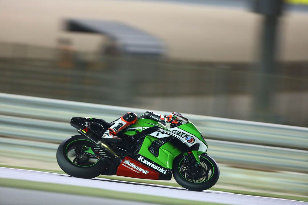 Carrera de SBK en Qatar en imágenes