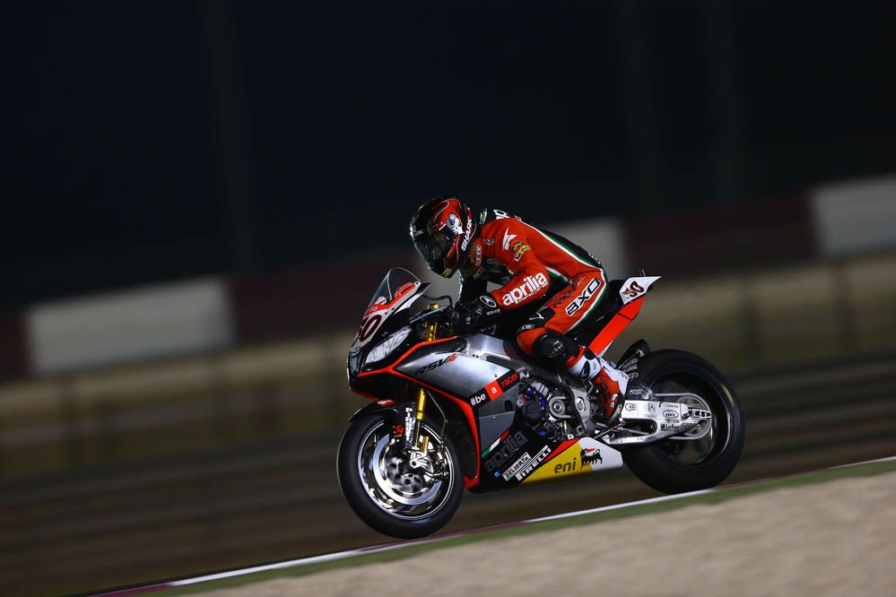 Carrera de SBK en Qatar en imágenes