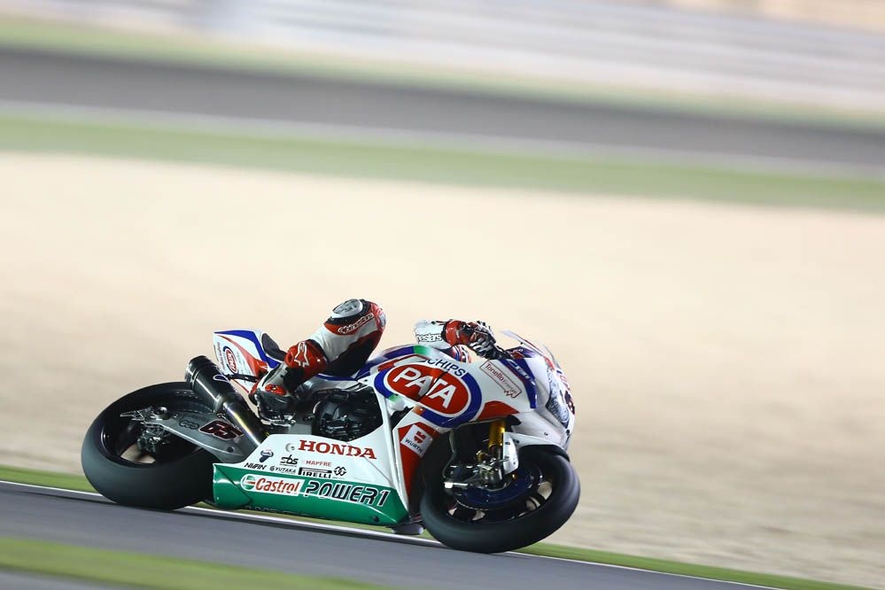 Carrera de SBK en Qatar en imágenes