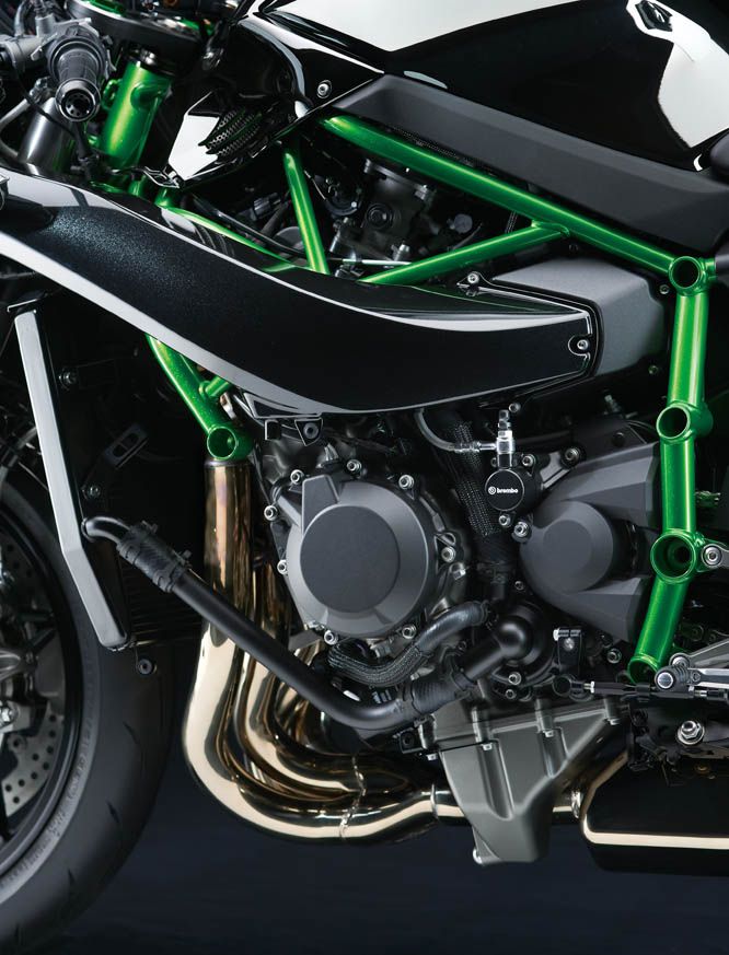 Kawasaki Ninja H2. Fotos