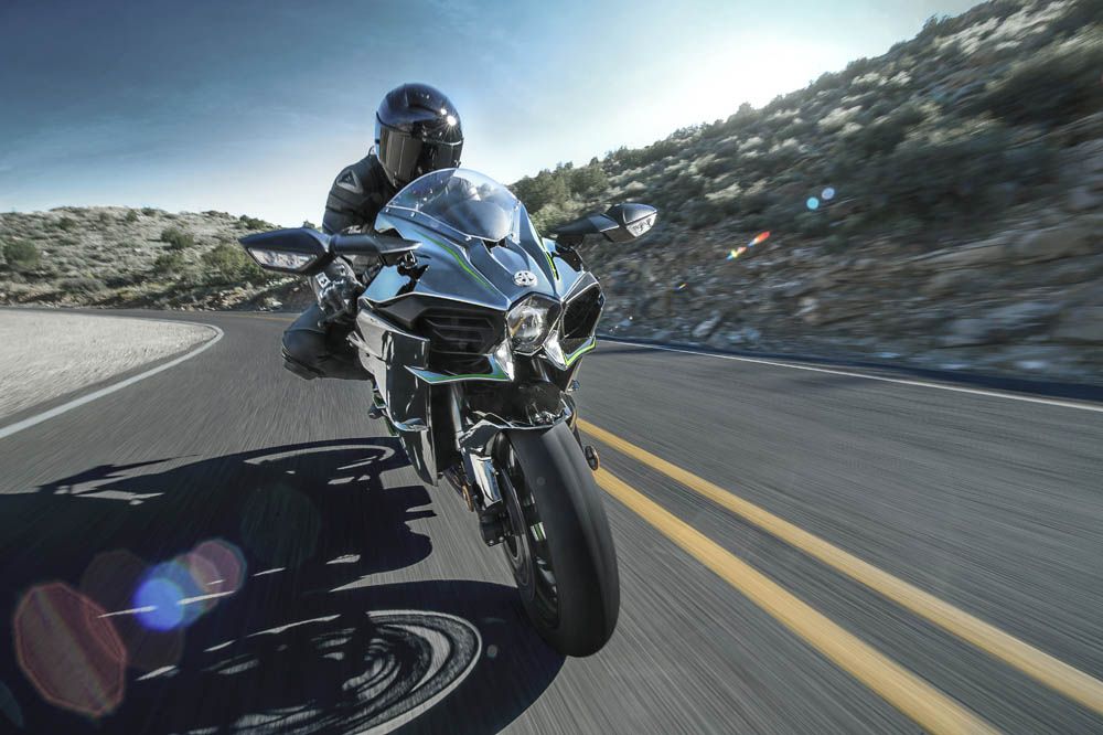 Kawasaki Ninja H2. Fotos