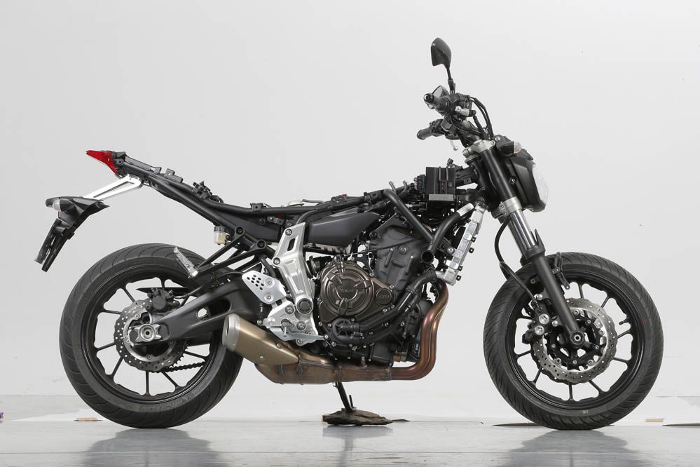 Comparativa Yamaha MT-09 y Yamaha MT-07. Galería