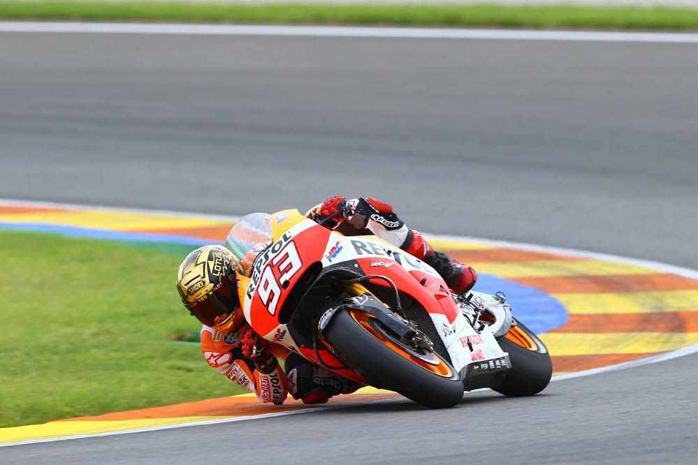 La carrera de MotoGP en Valencia