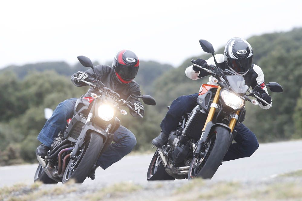 Comparativa Yamaha MT-09 y Yamaha MT-07. Galería