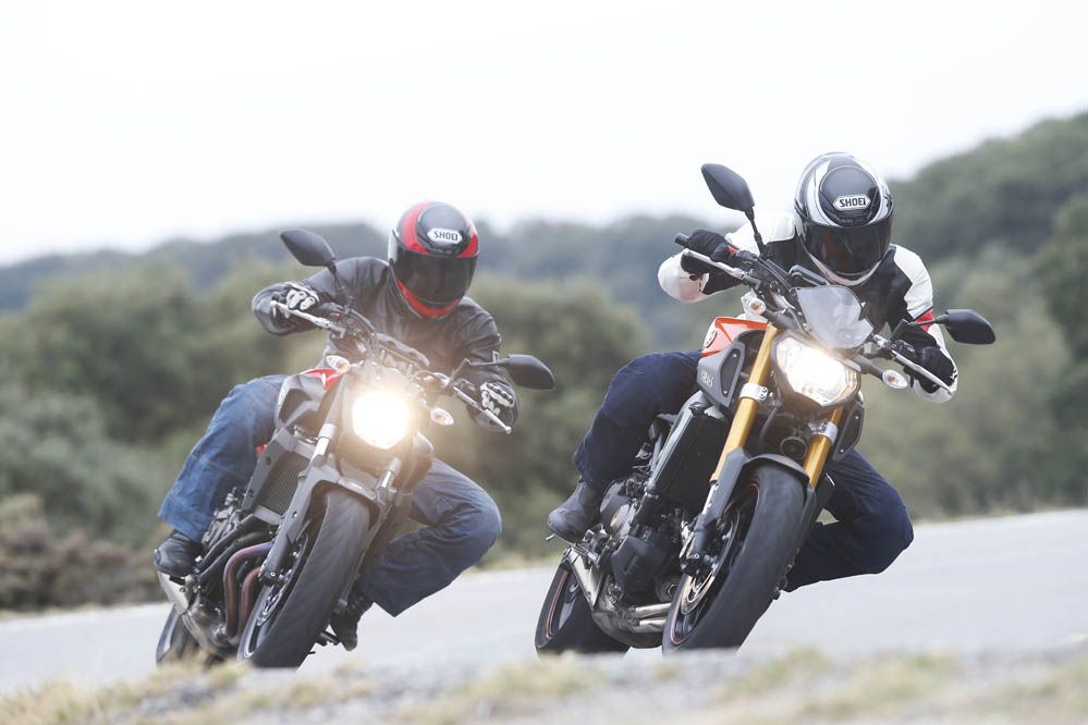 Comparativa Yamaha MT-09 y Yamaha MT-07. Galería