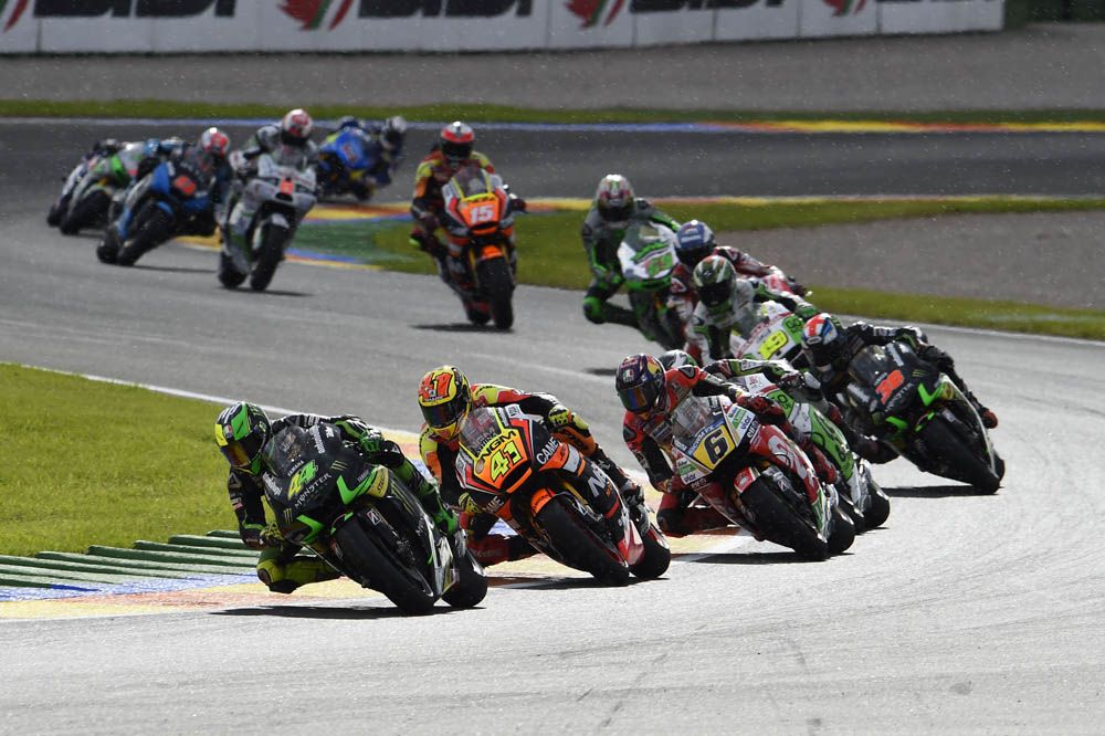 La carrera de MotoGP en Valencia