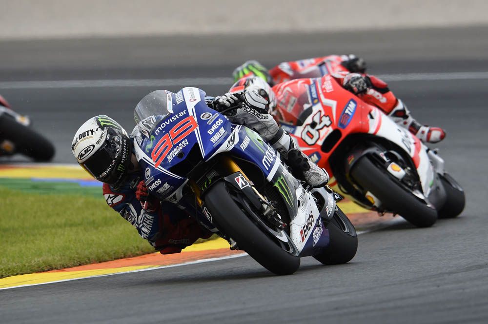 La carrera de MotoGP en Valencia