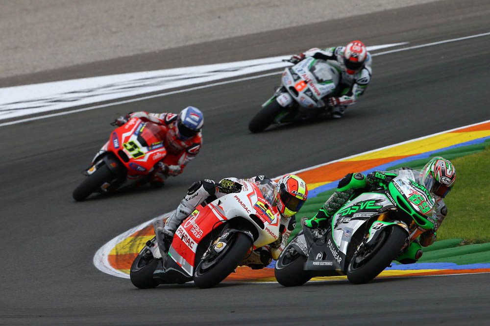 La carrera de MotoGP en Valencia