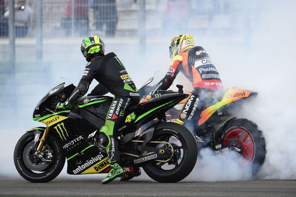 La carrera de MotoGP en Valencia