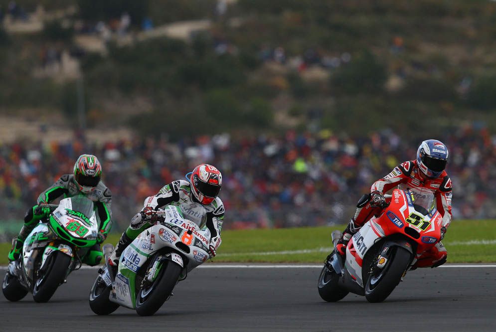 La carrera de MotoGP en Valencia