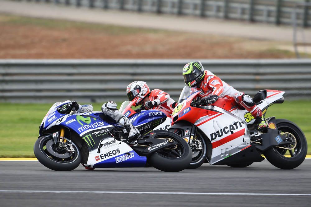 La carrera de MotoGP en Valencia