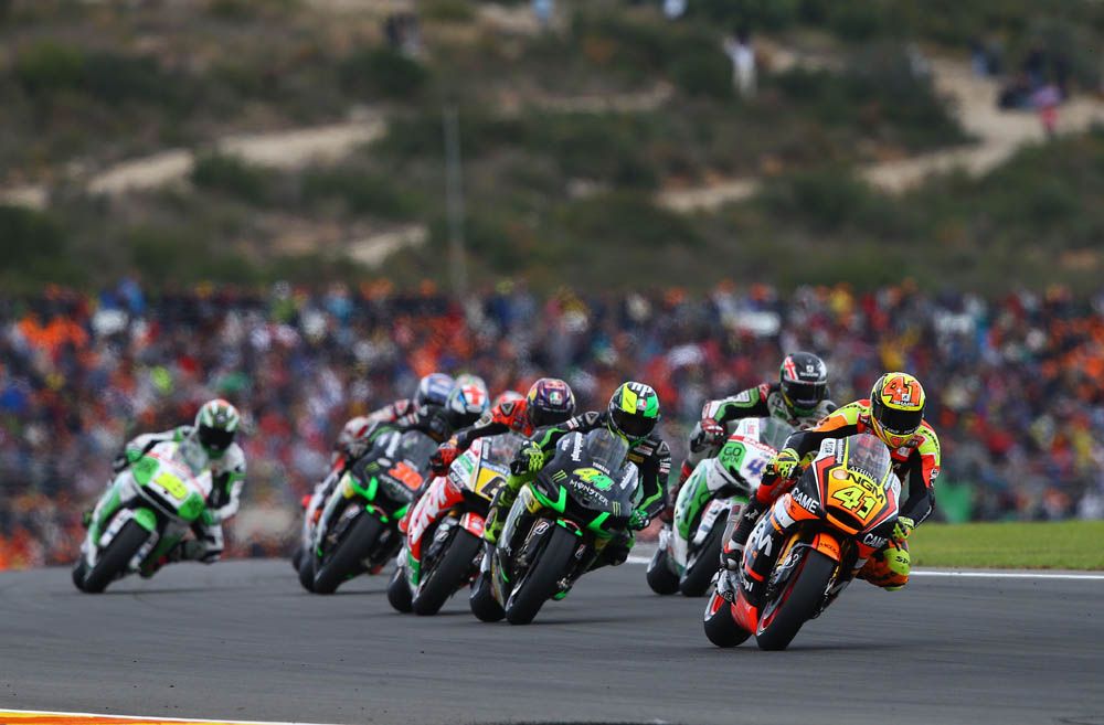 La carrera de MotoGP en Valencia