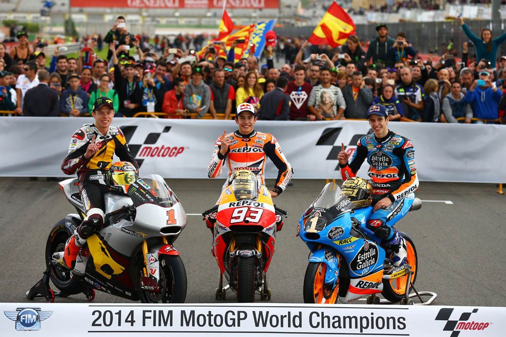 La carrera de MotoGP en Valencia