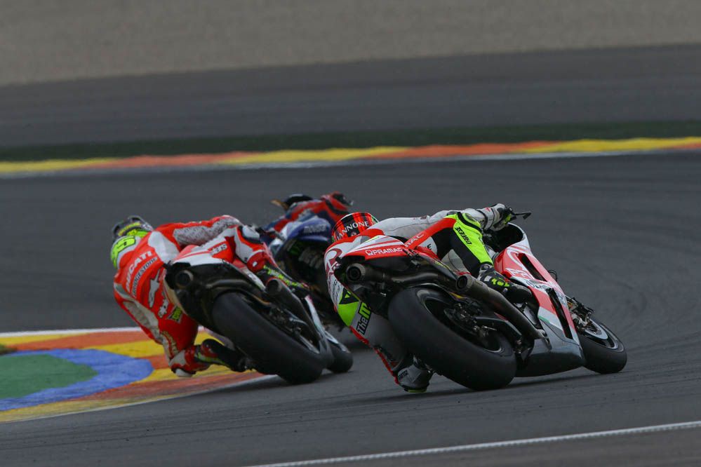 La carrera de MotoGP en Valencia