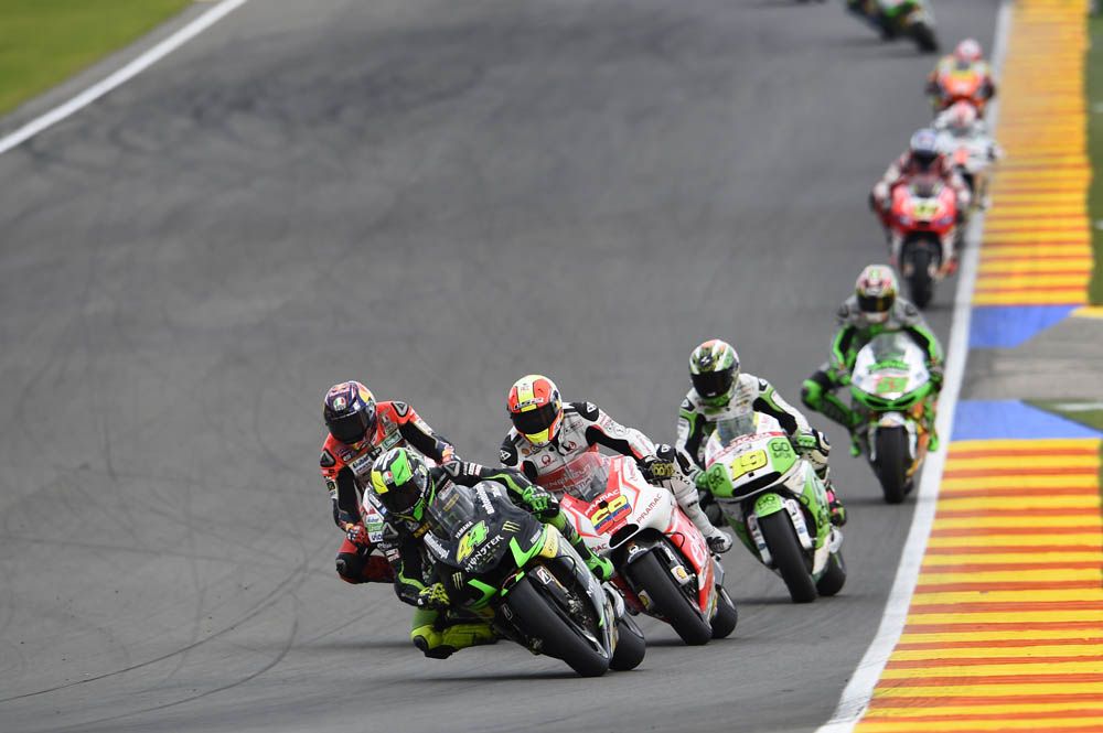 La carrera de MotoGP en Valencia