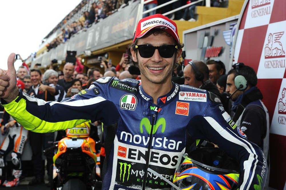 La carrera de MotoGP en Valencia