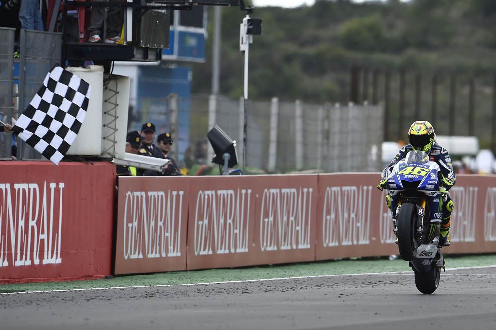 La carrera de MotoGP en Valencia
