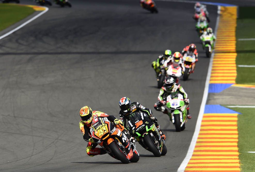 La carrera de MotoGP en Valencia