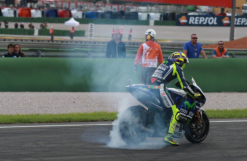 La carrera de MotoGP en Valencia