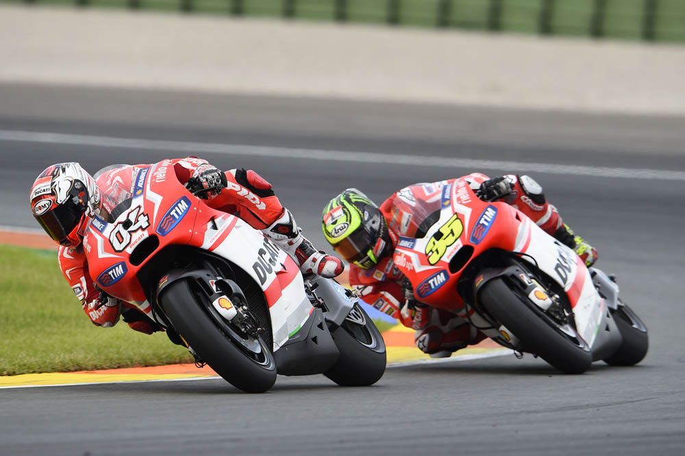 La carrera de MotoGP en Valencia