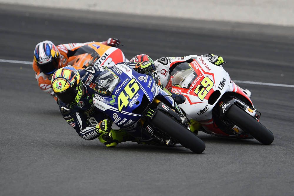 La carrera de MotoGP en Valencia
