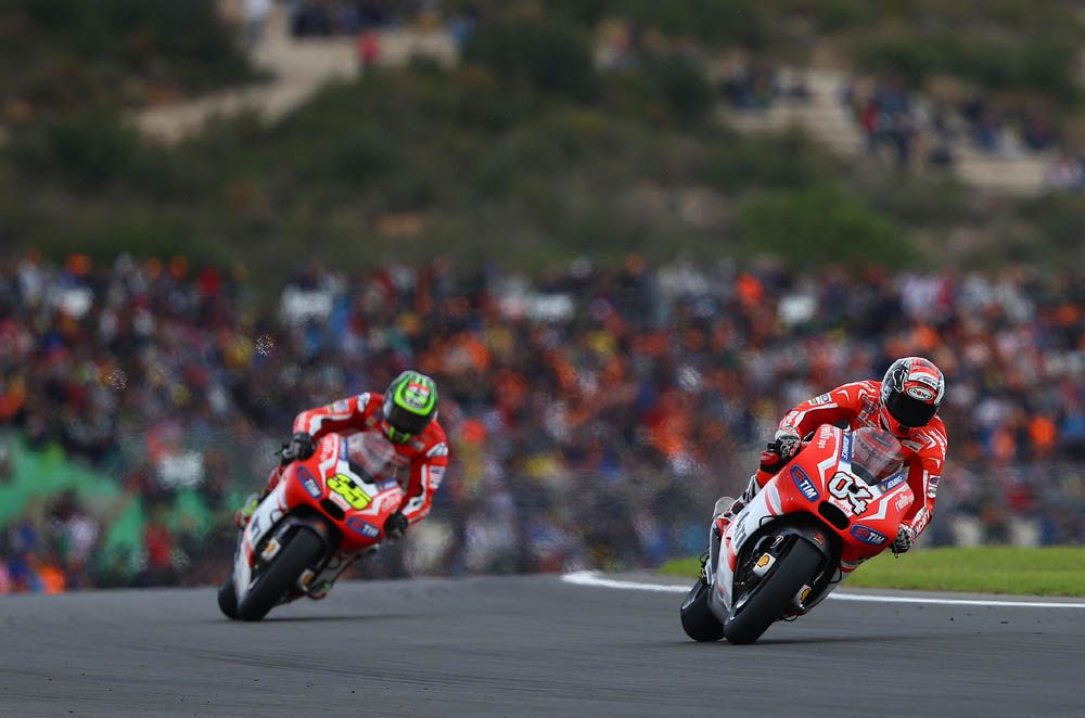 La carrera de MotoGP en Valencia