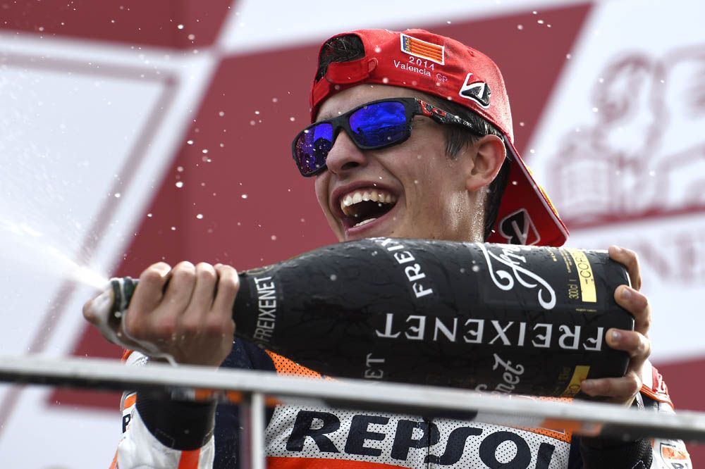 La carrera de MotoGP en Valencia