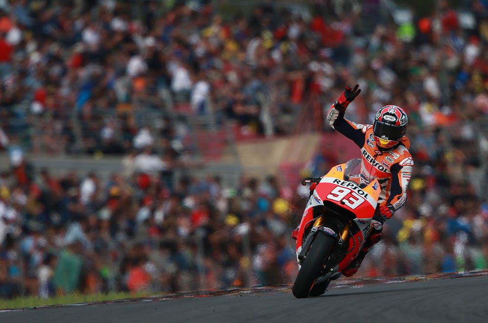 La carrera de MotoGP en Valencia