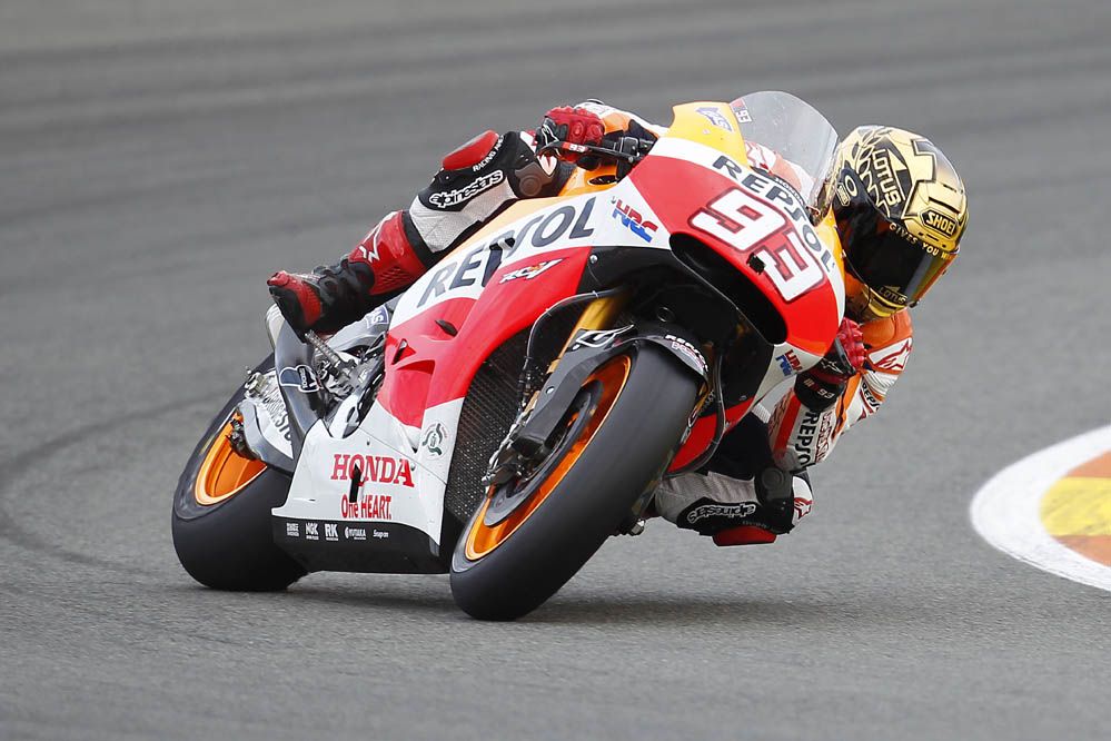 La carrera de MotoGP en Valencia